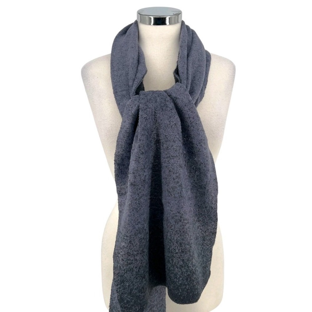New Barefoot Dreams Cozychic Lite Confetti Scarf Deep Sea Blue Indigo NWT Soft